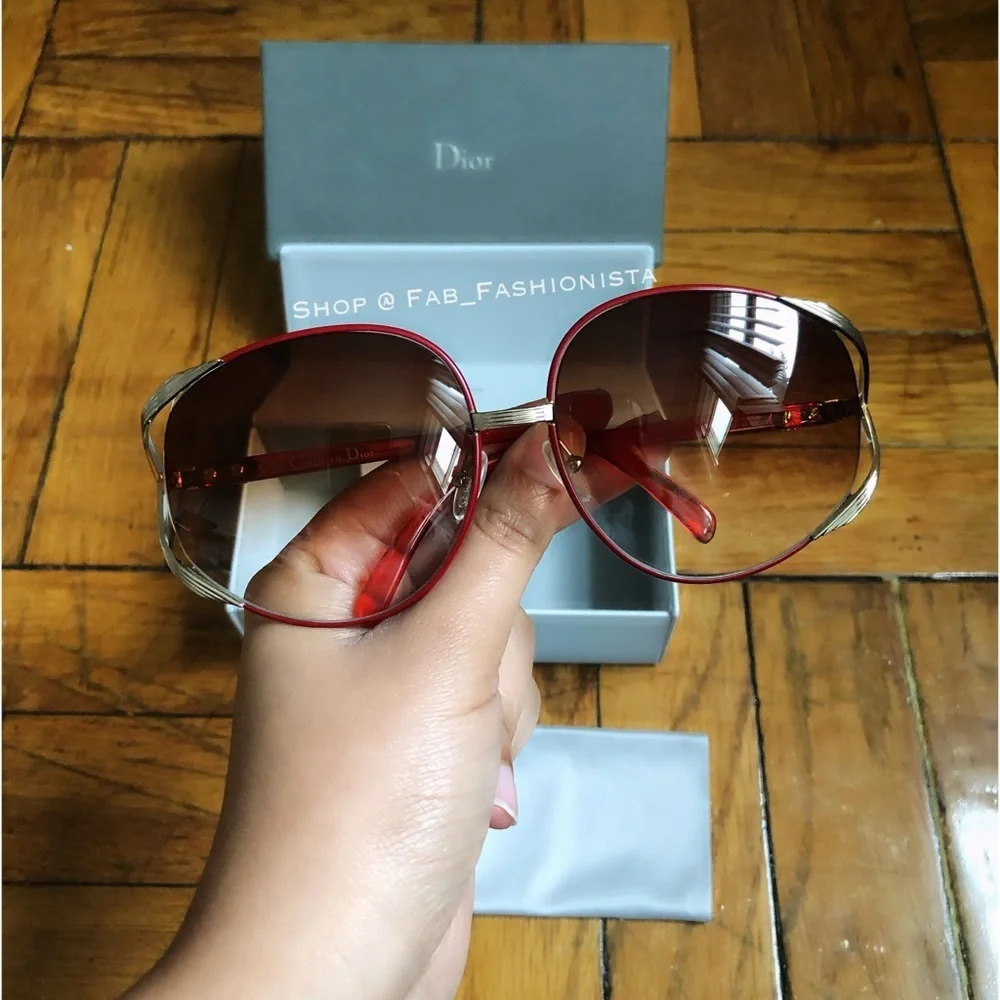 CHRISTIAN DIOR VINTAGE Oversized SUNGLASSES ❤️HOST PICK 9/6❤️